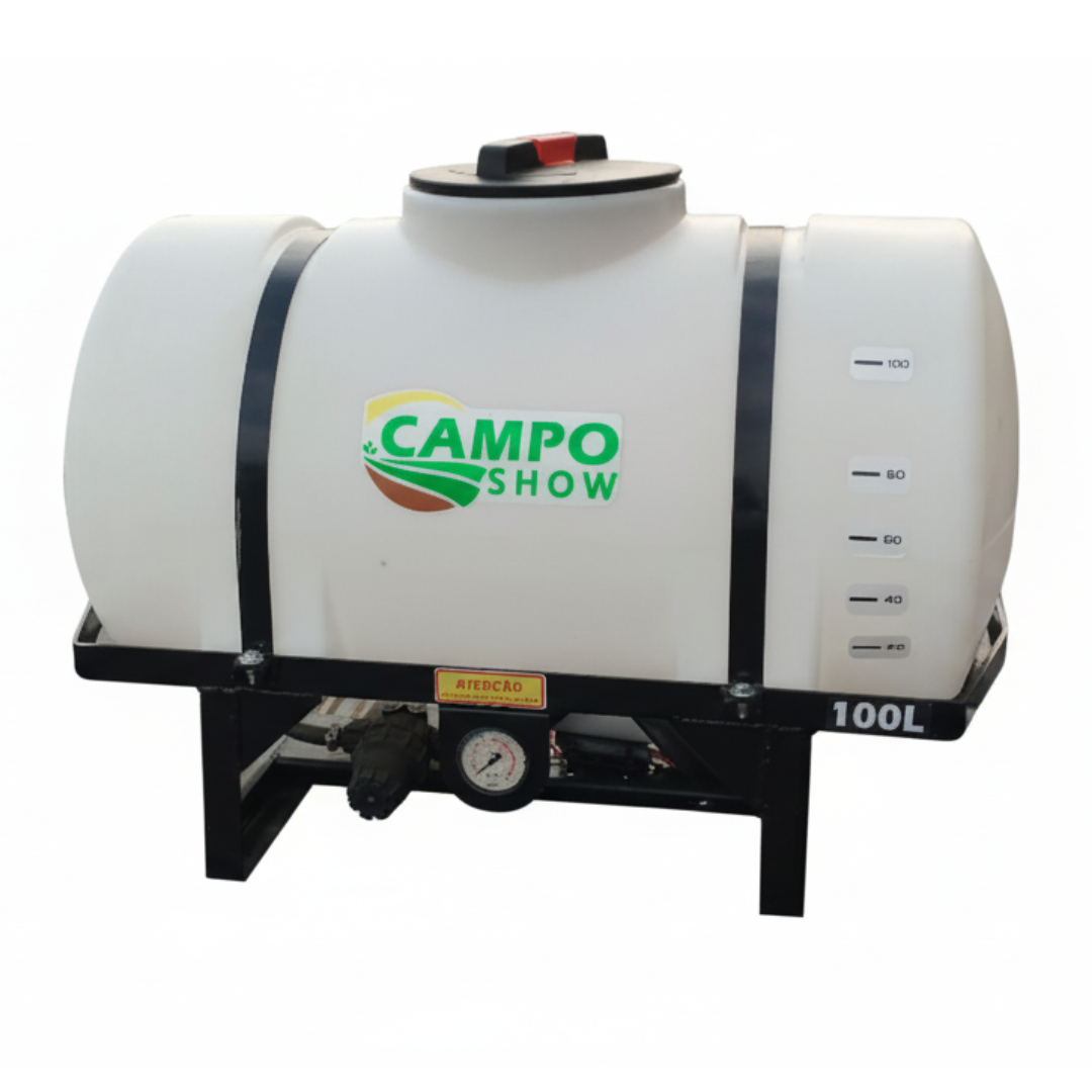 Pulverizador de Sulco — Bomba Elétrica 100 L